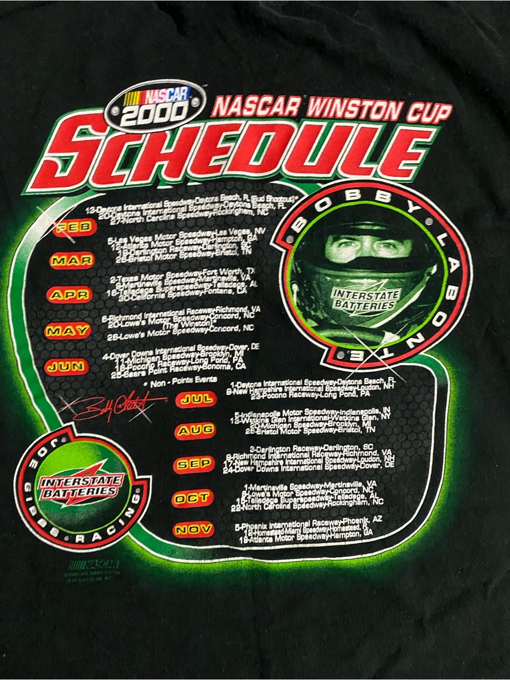 2000 Bobby Labonte Racing Tee - Picture 14 of 15